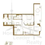 Yonge-City-Square Condos-D651-Park-Tower-Collection-floorplan