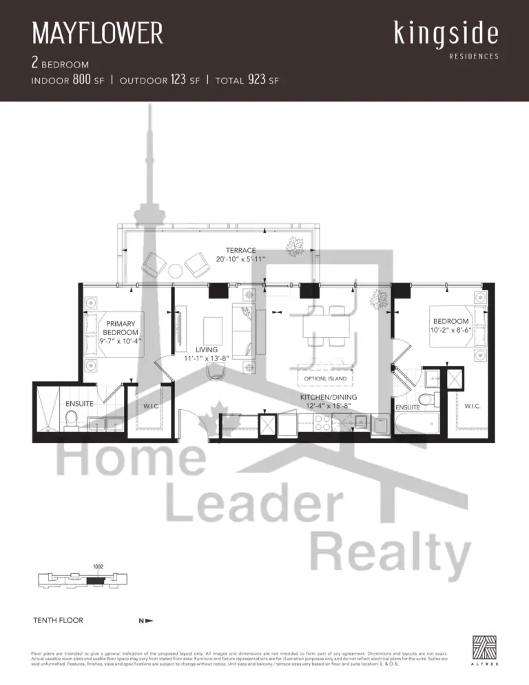 Kingside-Residences-condos-Model-Mayflower-floorplan