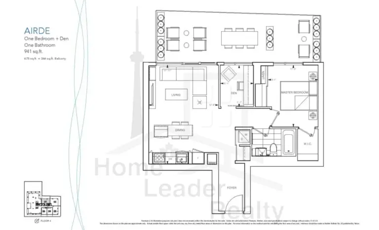 Nautique-Lakefront-Residences-Airde-Floor 4-floorplan