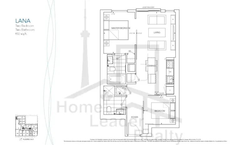 Nautique-Lakefront-Residences-Lana-Floor 3-floorplan