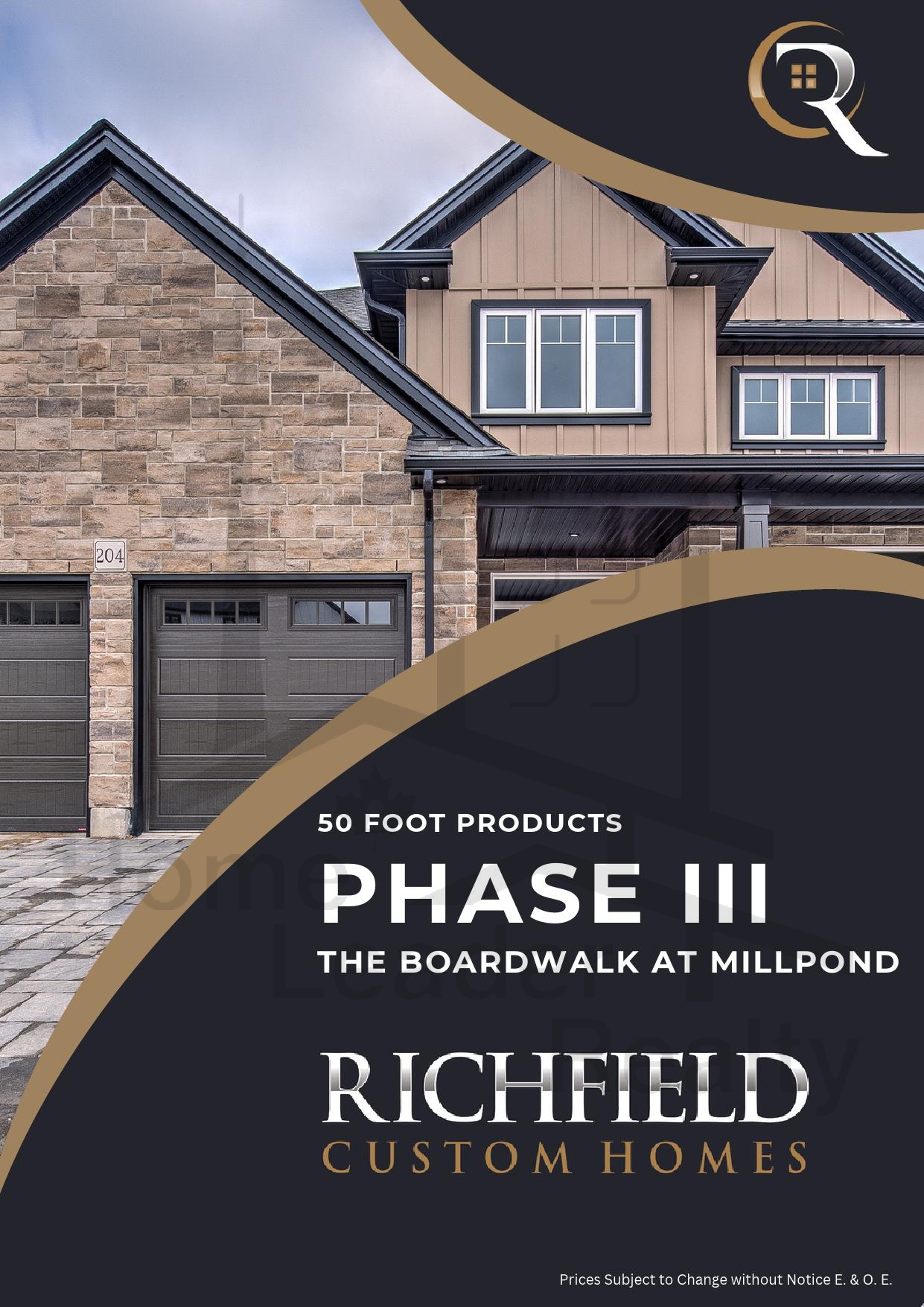 Richfield Custom Homes - The Boardwalk at Millpond Phase III Builder Package_000002