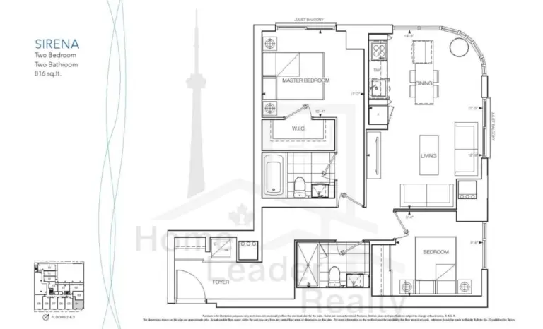 Nautique-Lakefront-Residences-Sirena-Floor 3-floorplan