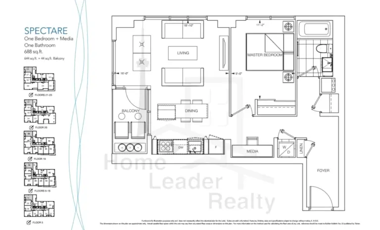 Nautique-Lakefront-Residences-Spectare-Floor 14-floorplan