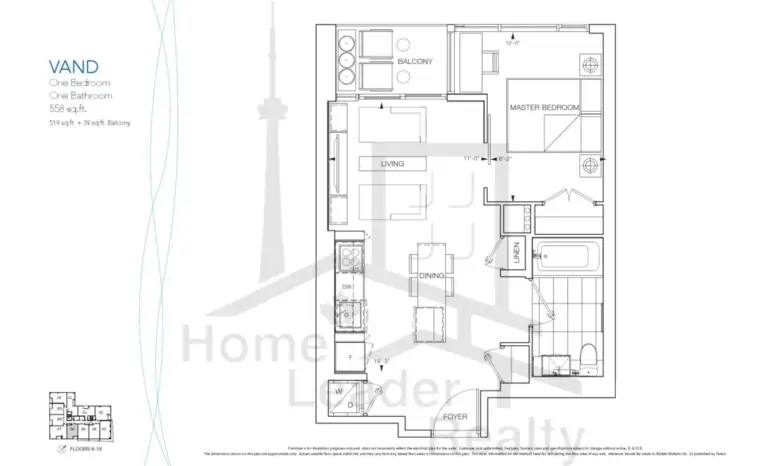 Nautique-Lakefront-Residences-Vue-Floor 18-floorplan