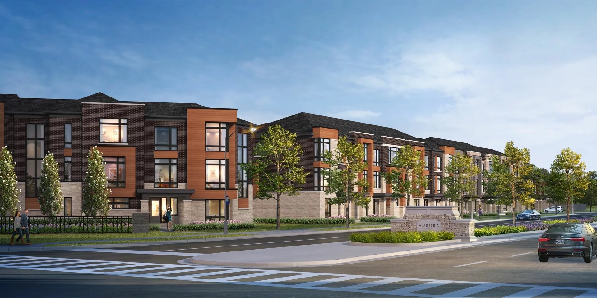 Aurora Trails Towns para-aur-r-towns_-_streetscape