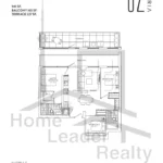 Galleria on the Park 2 | 3B 05 | 941 Sq.Ft. | 3B 16 Galleria on the Park 2 | 3B 05 | 941 Sq.Ft. | 3B Galleria-02-Condos-3B-05-Unit-505B-floorplan