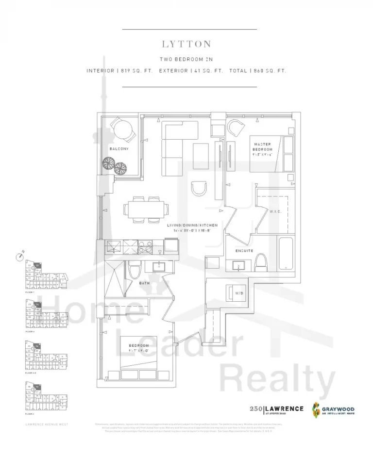 250-Lawrence-Avenue-West-Condos-Lytton-floorplan