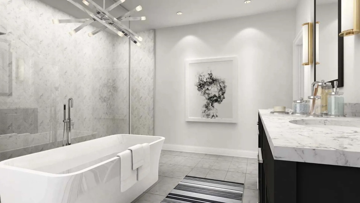 New Kleinburg The Yolanda Bathroom Rendering