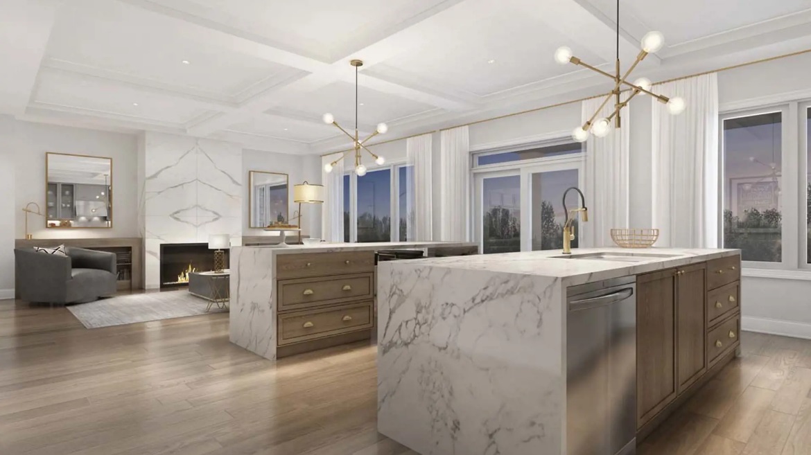 New Kleinburg The Yolanda Kitchen Rendering 2
