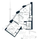 Tower 2 - Suite 420 27 Tower 2 - Suite 420 UnionCity-Condos-Tower-2-Suite-420-floorplan