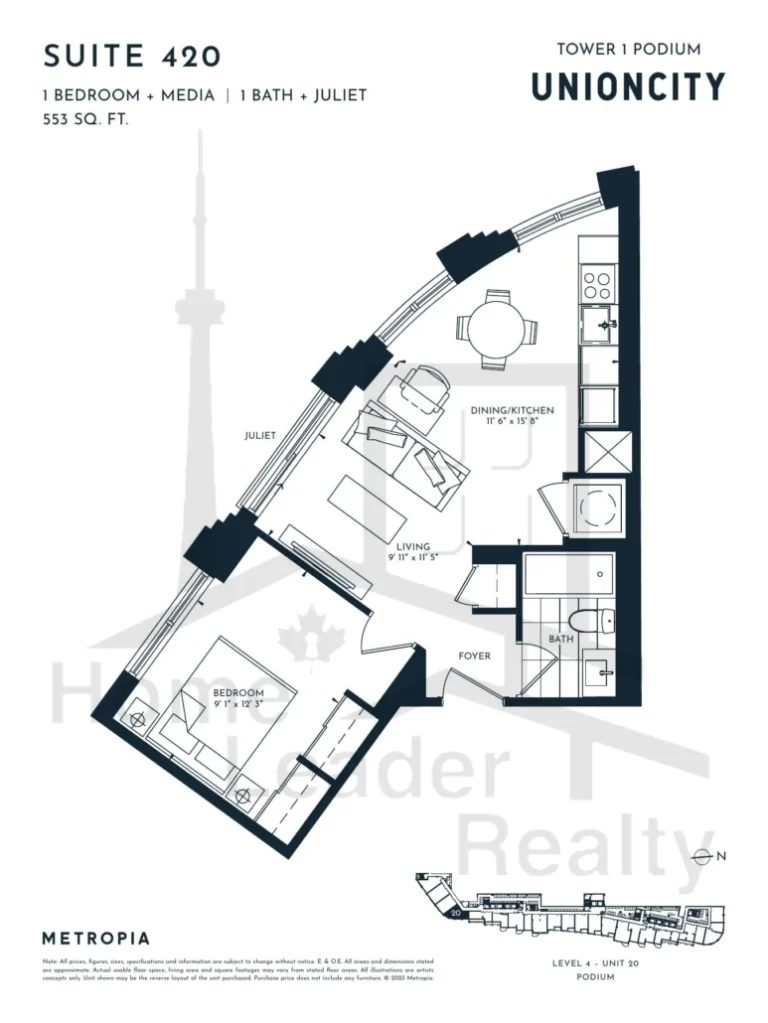 UnionCity-Condos-Tower-2-Suite-420-floorplan