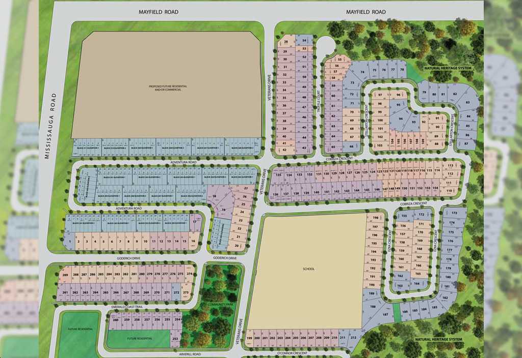 Siteplan-of-High-Point-Towns-by-Paradise-Development