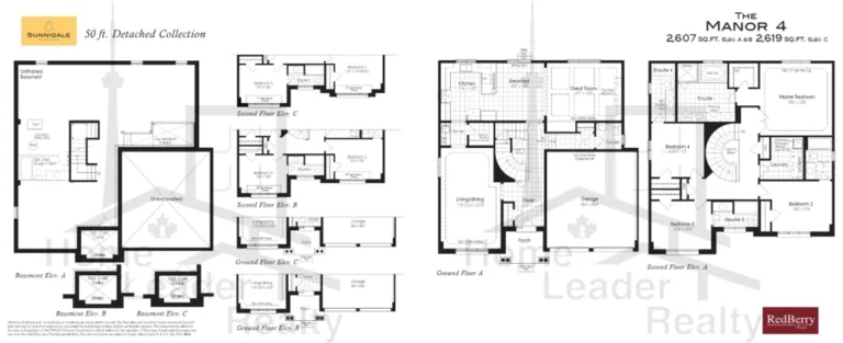 Sunnidale-Wasaga-Beach-The-Manor-4-Elev-B-floorplan