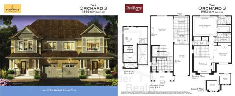 Sunnidale-Wasaga-Beach-The-Orchard-3-Lot-58-Elev-A-floorplan