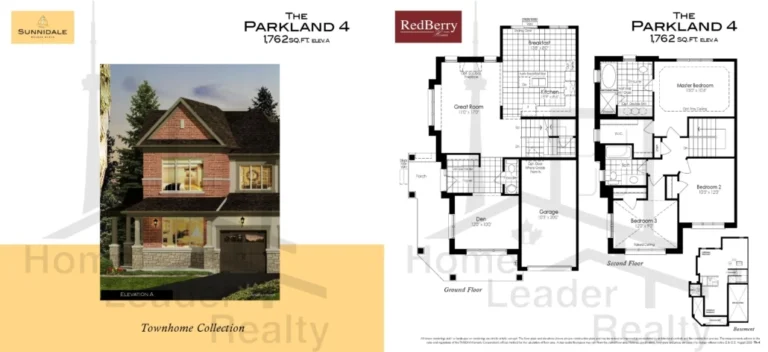 Sunnidale-Wasaga-Beach-The-Parkland-4-(Corner)-Block-222-Unit-6-floorplan
