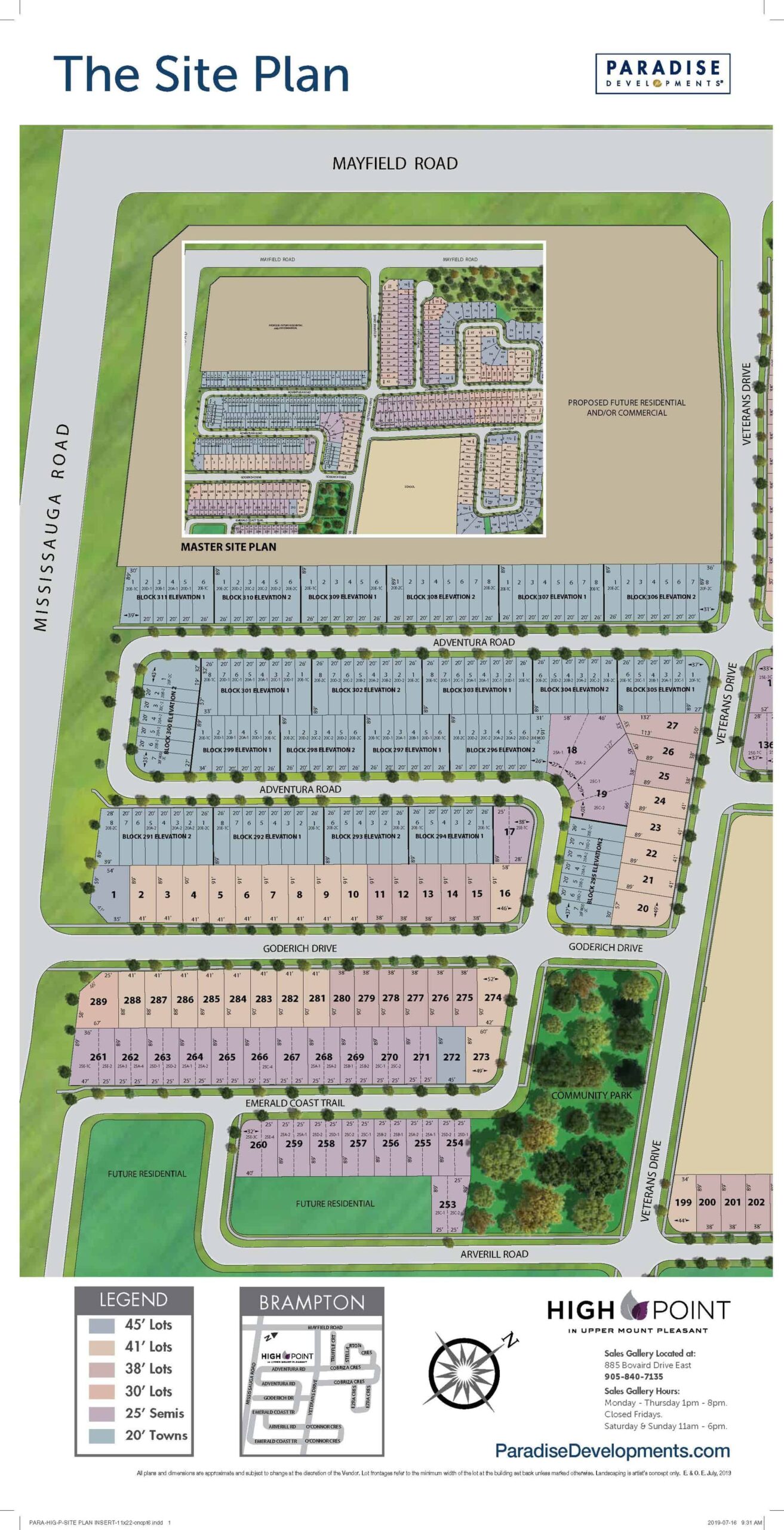 High-Point-Towns-siteplan