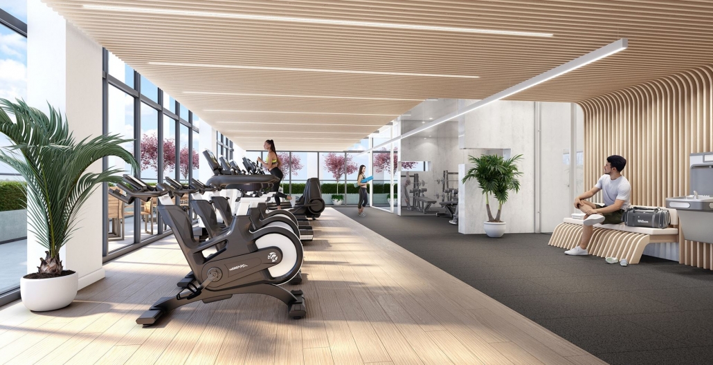 181 East Stafford Rendering Fitness Facilities