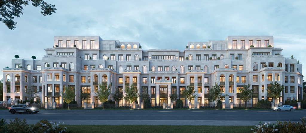 2 Post Road Condos Exterior View of Building