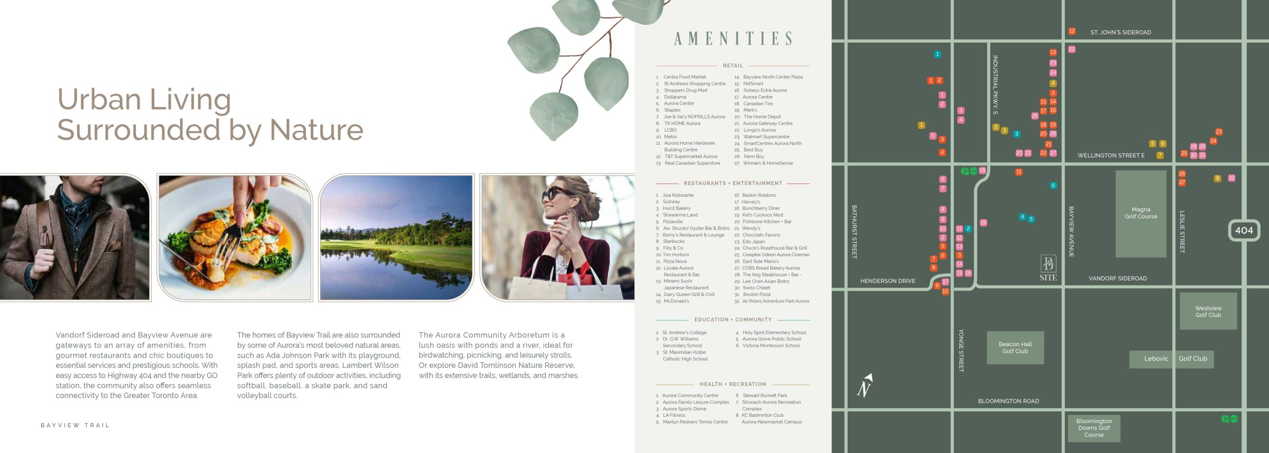 Bayview Trail Homes 1 Bayview Trail Homes Bayview Trail Homes Amenities