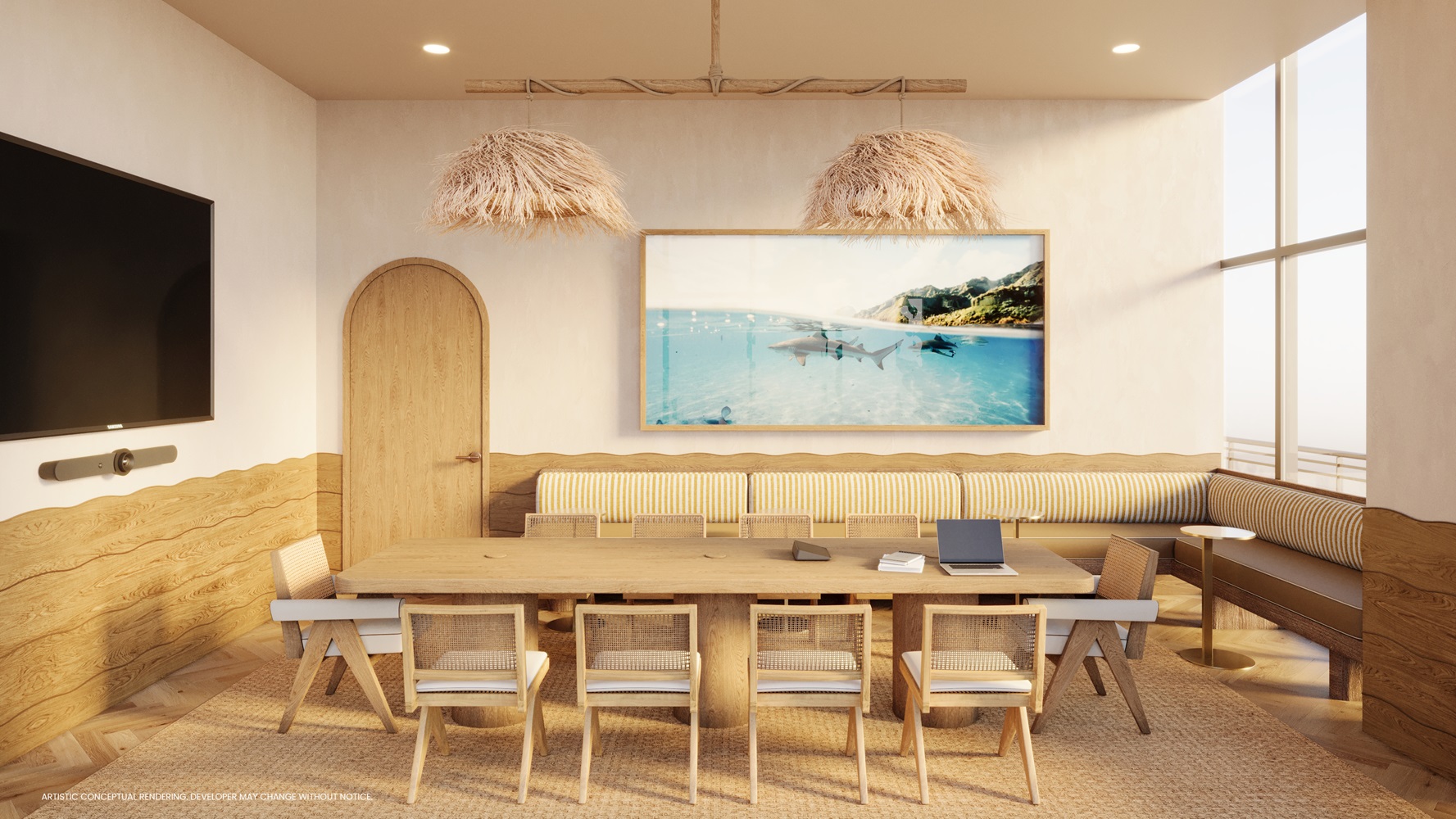 Flow House Conference Room Rendering