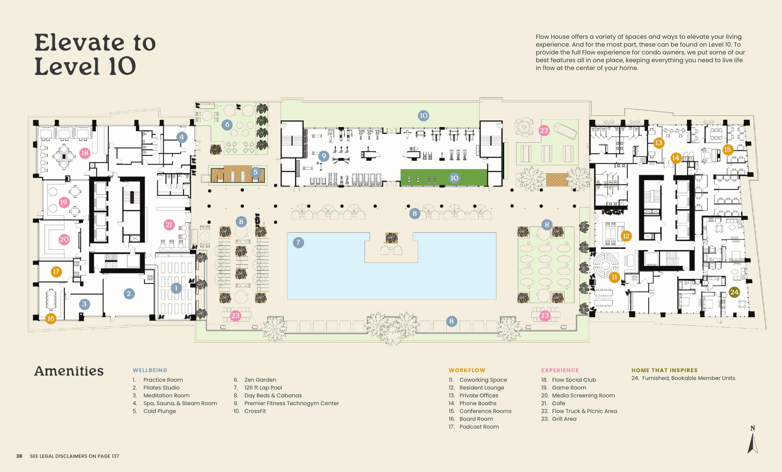 Flow House Amenities