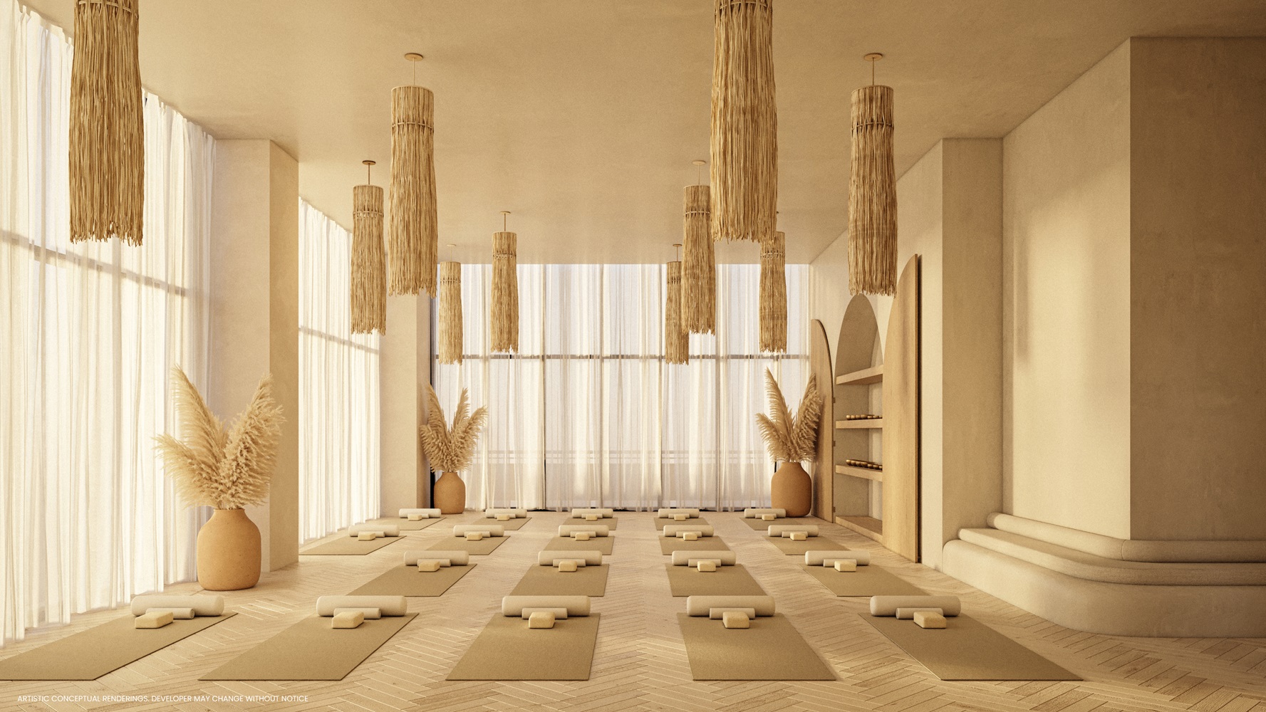 Flow House Yoga Studio Rendering 1