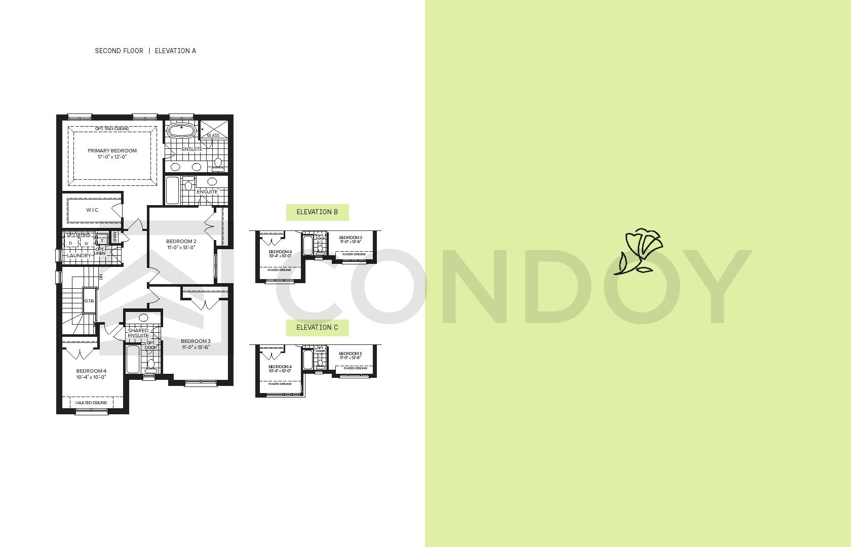 Park and Lake Homes Floorplan Bellflower-2