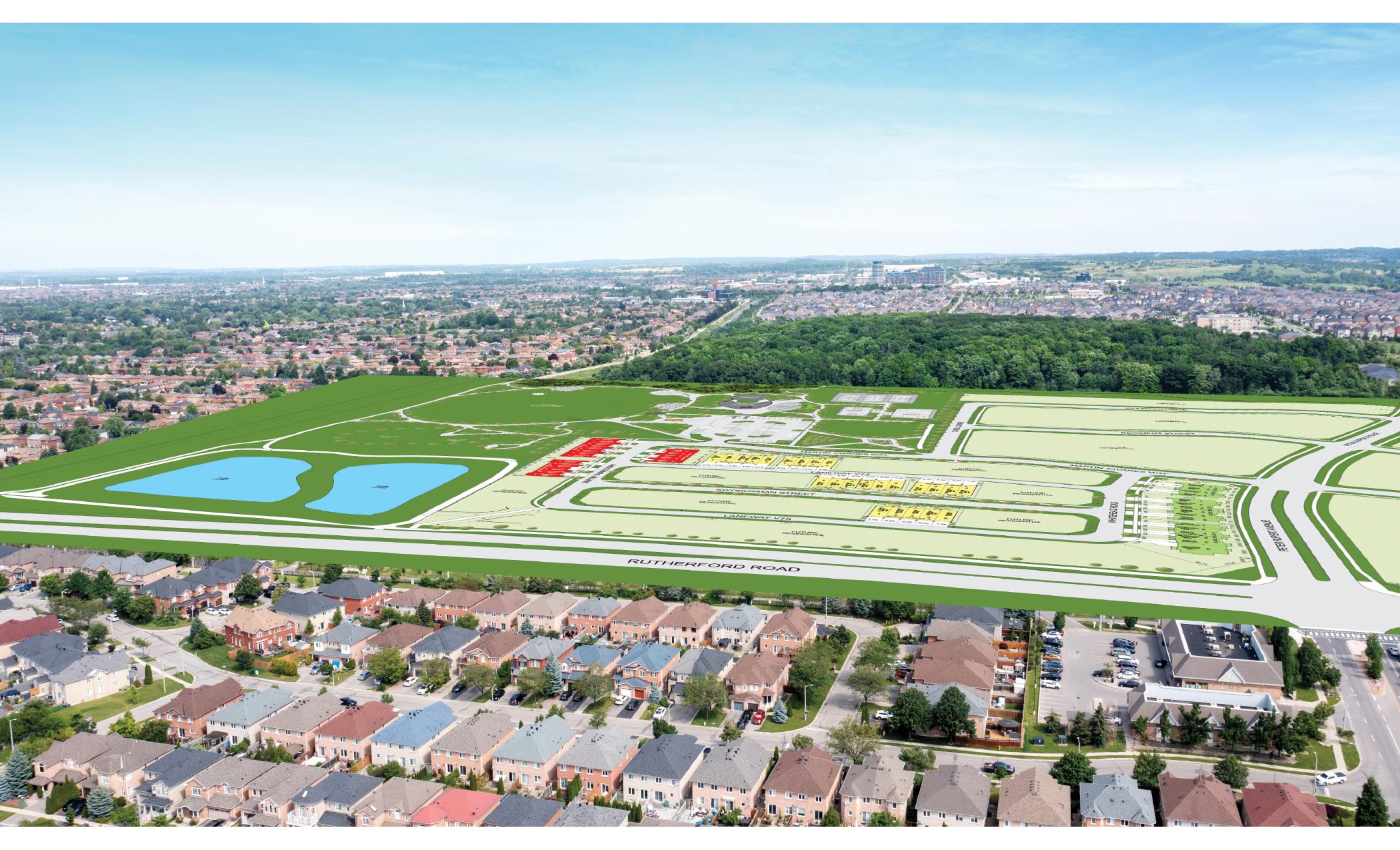 Eagle's View Towns Aerial Site Plan
