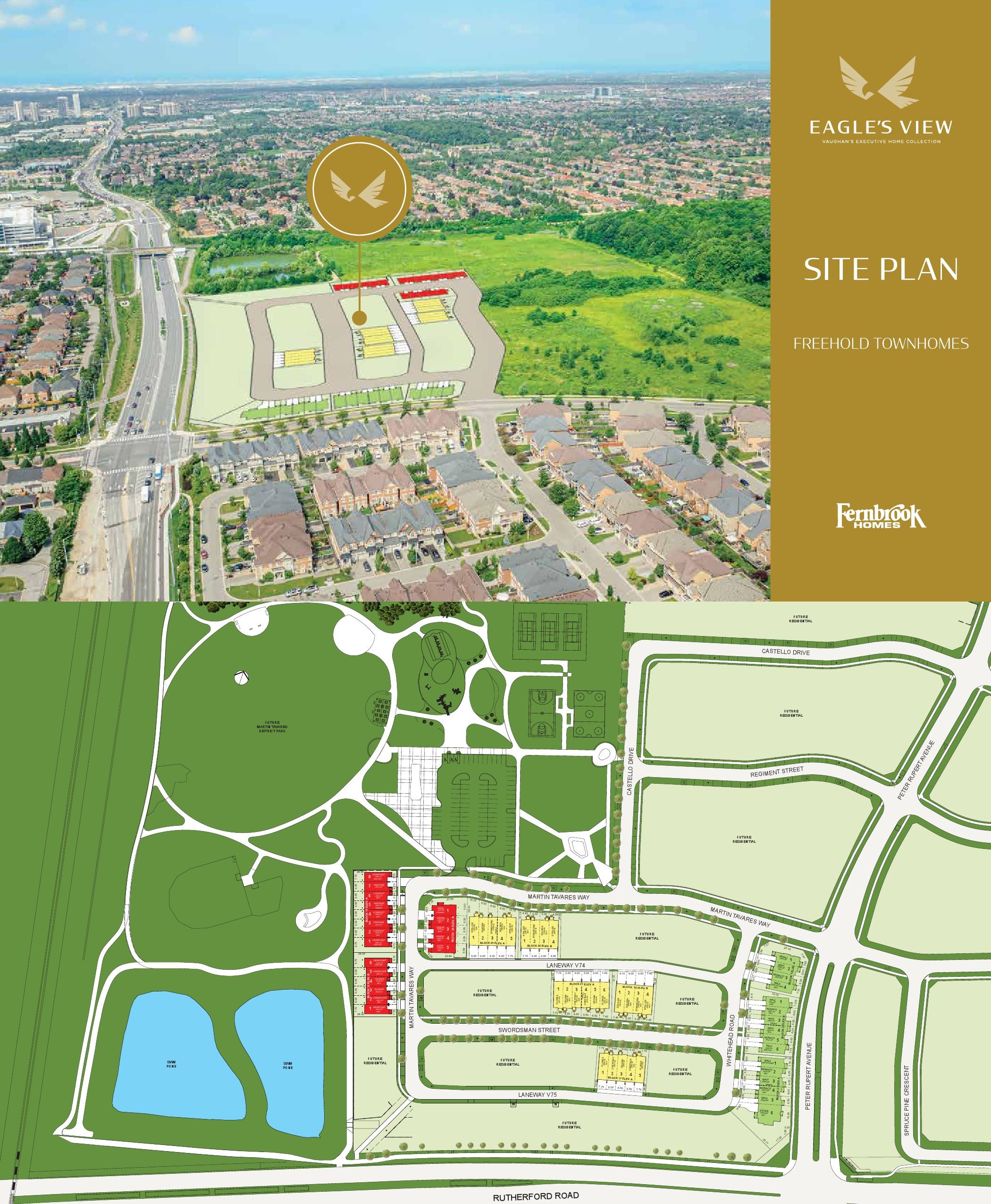 Eagle's View Towns Site Plan