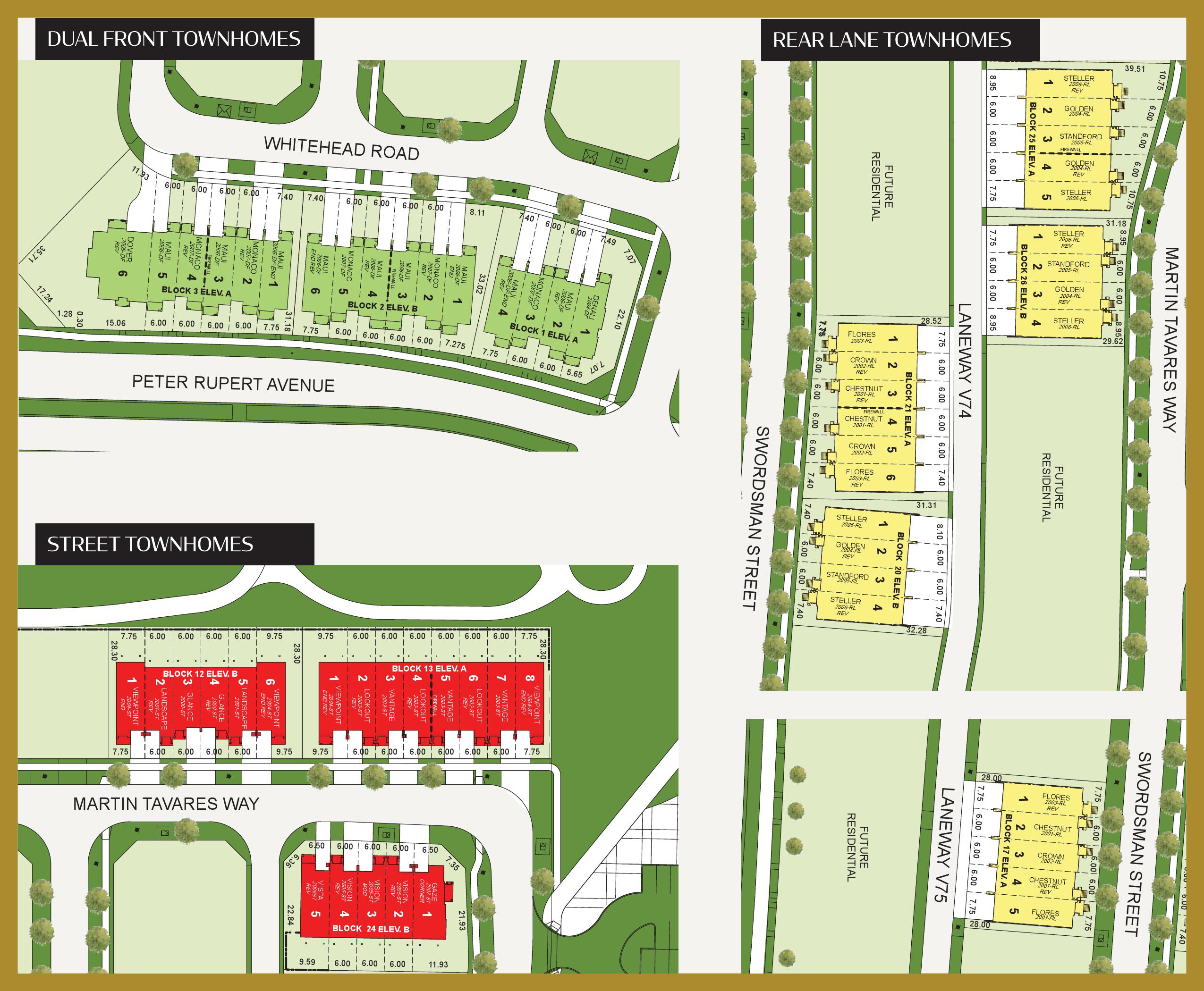 Eagle's View Towns Site Plan 2