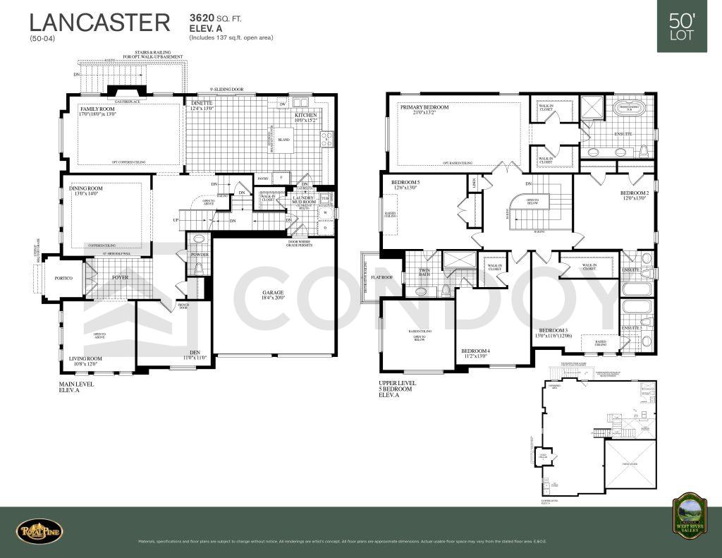 The Estates Of West River Valley | Lancaster Elev. A | 3,620 Sq.Ft ...