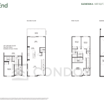 The Heights of Harmony Towns | Laurel 4 End | 1,997 SQF | 3B 14 The Heights of Harmony Towns | Laurel 4 End | 1,997 SQF | 3B The-Heights-of-Harmony-Condos-Model-suite-Laurel-4-end-floorplan