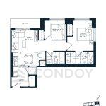 UnionCity Condos | SUITE 02 BF (T3) | 742 Sq.Ft. | 2.5B 58 UnionCity Condos | SUITE 02 BF (T3) | 742 Sq.Ft. | 2.5B UnionCity-Condos