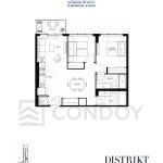 Distrikt Trailside Condos | SUITE LPH 11 | 793 Sq.Ft. | 2B 19 Distrikt Trailside Condos | SUITE LPH 11 | 793 Sq.Ft. | 2B Distrikt Trailside Condos