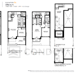 NAVA Oakville Towns | B2B-02 | 1689 SQF | 3B 11 NAVA Oakville Towns | B2B-02 | 1689 SQF | 3B Nava-Oakville-B2B-02-C1-floorplan