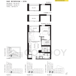 The Goode Condos | 1H+D | 557 SQF | 1.5B 18 The Goode Condos | 1H+D | 557 SQF | 1.5B The-Goode-Condos-1H+D-floorplan