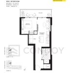 The Goode Condos | 1I-B | 567 SQF | 1B 24 The Goode Condos | 1I-B | 567 SQF | 1B The-Goode-Condos-1A-T-floorplan