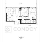 508 000001 King Heights Residences | Penthouse 2G | 829 Sq.Ft. | 2B