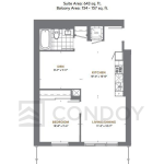 The Prestige Condos at Pinnacle One Yonge | Residence 10 | 643 SQF | 1.5B 19 The Prestige Condos at Pinnacle One Yonge | Residence 10 | 643 SQF | 1.5B The-Prestige-Condos-Residence-10-floorplan