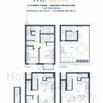Northshore Towns | The Shore | 1257 SQF | 3B 4 Northshore Towns | The Shore | 1257 SQF | 3B northshore-towns-THESHORE-floorplan