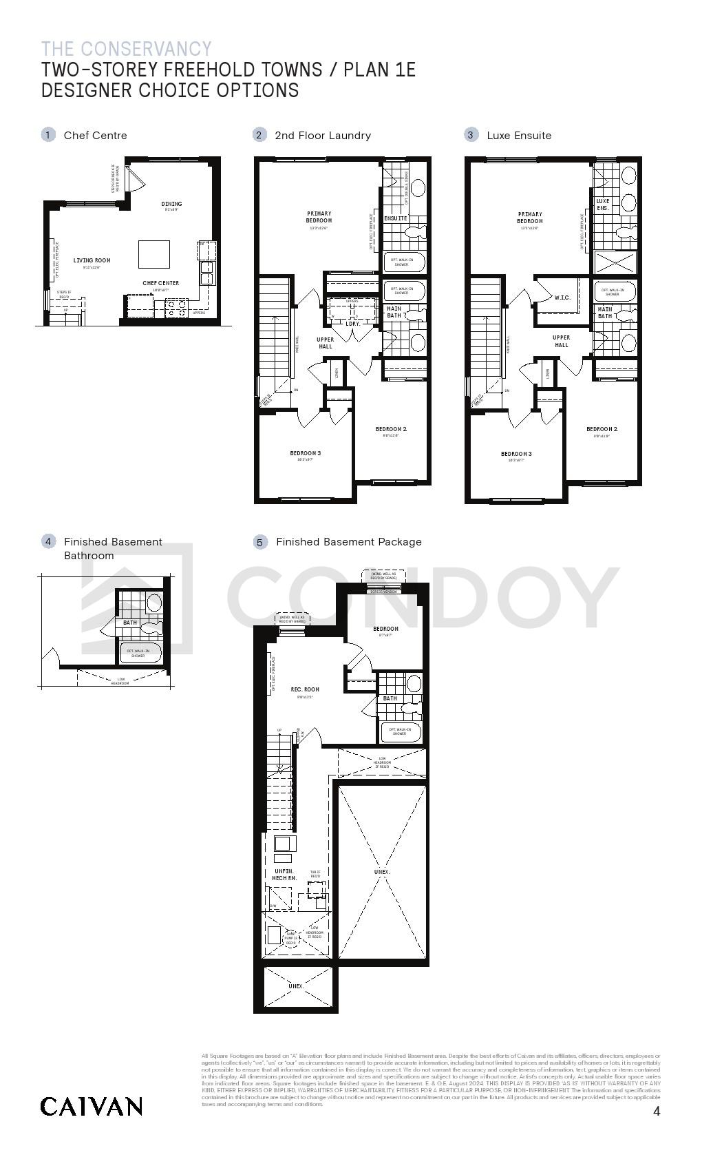 The Conservancy Towns Plan 1E