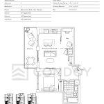Corktown Condos | 1B+D-10-B | 617 SQF | 1.5B 43 Corktown Condos | 1B+D-10-B | 617 SQF | 1.5B Corktown-Condos-1B+D-10-B-floorplan