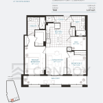 Anthem at The Metalworks Condos | 2A+D | 1013 SQF | 2B 19 Anthem at The Metalworks Condos | 2A+D | 1013 SQF | 2B Anthem at The Metalworks Condos Floor Plan 2A+D
