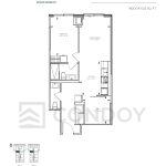 Maxium Condos B-622 Floorplan