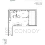 Maxium Condos | B-651 | 651 SQF | 1B 7 Maxium Condos | B-651 | 651 SQF | 1B Maxium Condos B-651 Floorplan