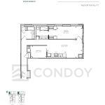Maxium Condos | C-939 | 939 SQF | 2B 11 Maxium Condos | C-939 | 939 SQF | 2B Maxium Condos C-939 Floorplan