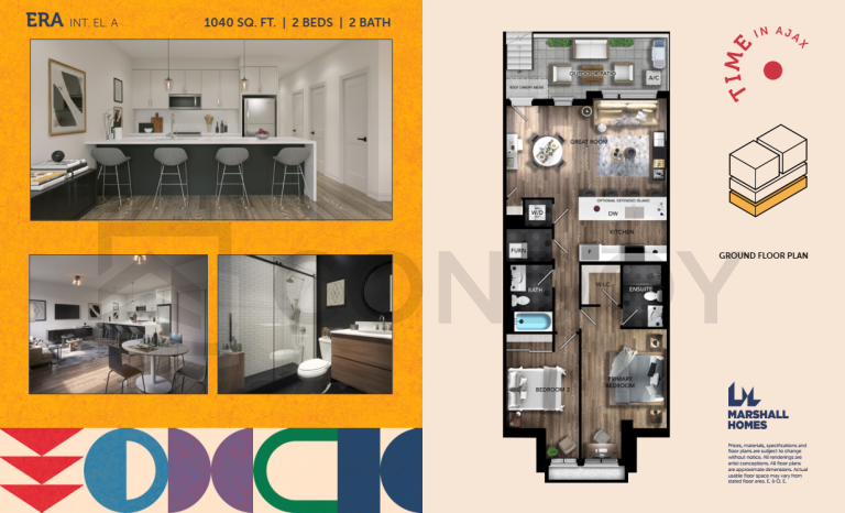 Time Urban Towns Era Floorplan