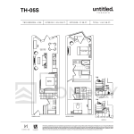 Untitled Toronto Condos | TH‐05S | 1334 SQF | 2+Den B 69 Untitled Toronto Condos | TH‐05S | 1334 SQF | 2+Den B Untitled-Toronto-Condos-Model-TH‐05S-floorplan