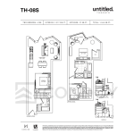 Untitled Toronto Condos | TH‐08S | 1317 SQF | 2+Den B 68 Untitled Toronto Condos | TH‐08S | 1317 SQF | 2+Den B Untitled-Toronto-Condos-Model-TH‐08S-floorplan