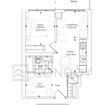 KSquare Condos | The Muse | 518 SQF | 1.5 B 3 KSquare Condos | The Muse | 518 SQF | 1.5 B KSquare Condos-Muse-518-Floor-Plan